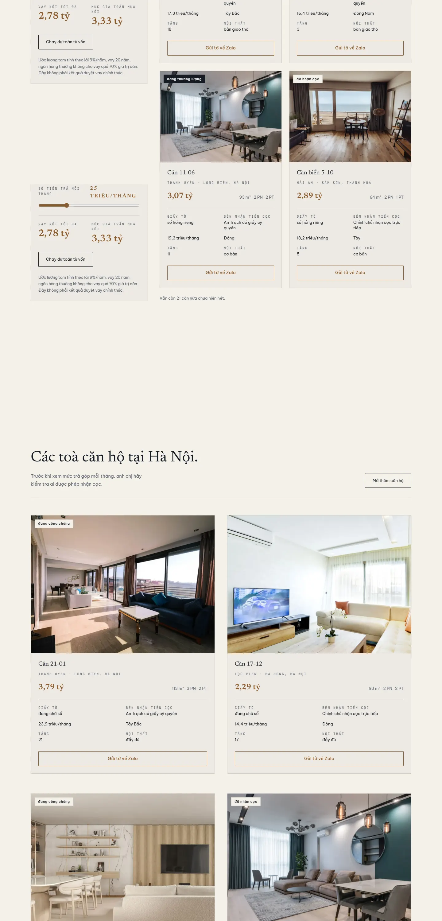 Website demo An Trạch trên máy tính — phần 2/9