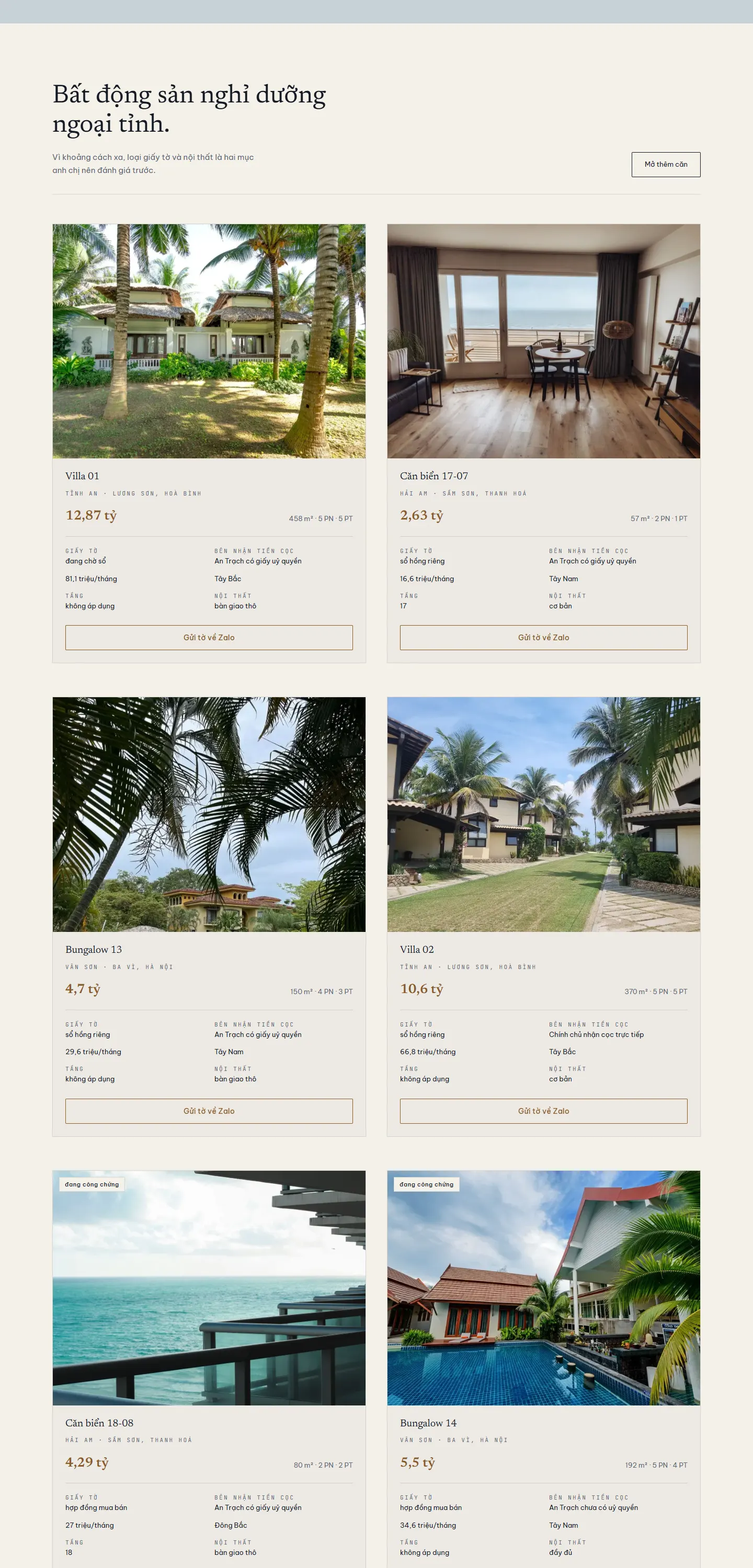 Website demo An Trạch trên máy tính — phần 6/9