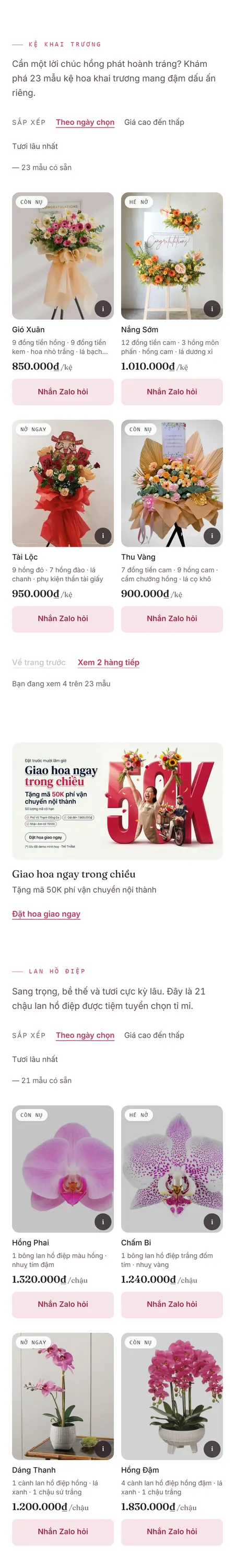 Website demo Thì Thầm trên điện thoại — phần 3/5